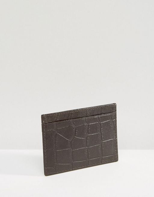 Card wallet - crocodile emboss [powr-countdown-timer id=bcc3cb91_1480934262]
